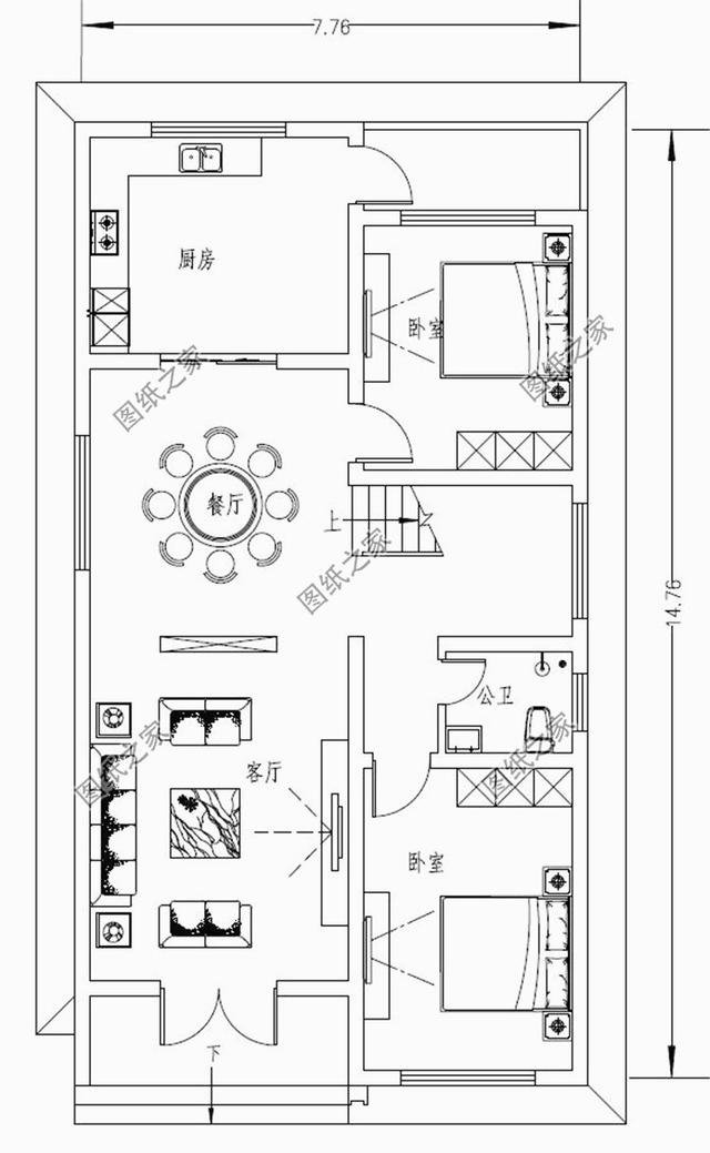 農(nóng)村四層自建房效果圖，蓋起來毫不遜色，高端大氣上檔次