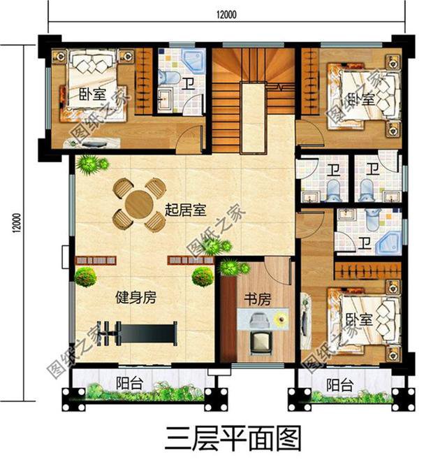 超火的南方農(nóng)村三層半房屋圖，這樣的別墅誰敢說不好看，你肯定沒見過