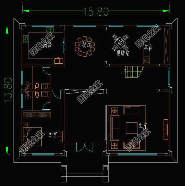 3款歐式風(fēng)格鄉(xiāng)村別墅效果圖，適合農(nóng)村建房的你，有全套圖紙