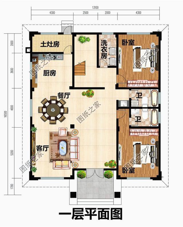 獨(dú)棟三層別墅設(shè)計(jì)圖，建成太氣派，讓鄰居羨慕去吧
