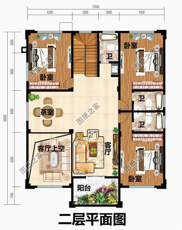 獨(dú)棟三層別墅設(shè)計(jì)圖，建成太氣派，讓鄰居羨慕去吧