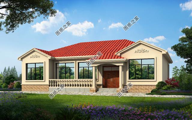 最新一層別墅圖片，多種風(fēng)格任你選擇，趕快選一套回家建吧