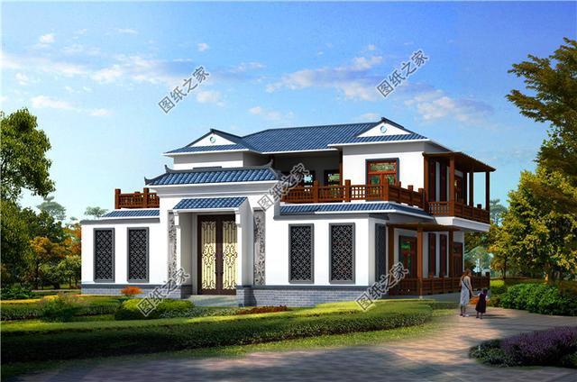 三款農(nóng)村自建小四合院圖，這才是咱們老百姓該住的房子，太美了