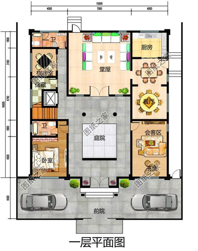 三款農(nóng)村自建小四合院圖，這才是咱們老百姓該住的房子，太美了