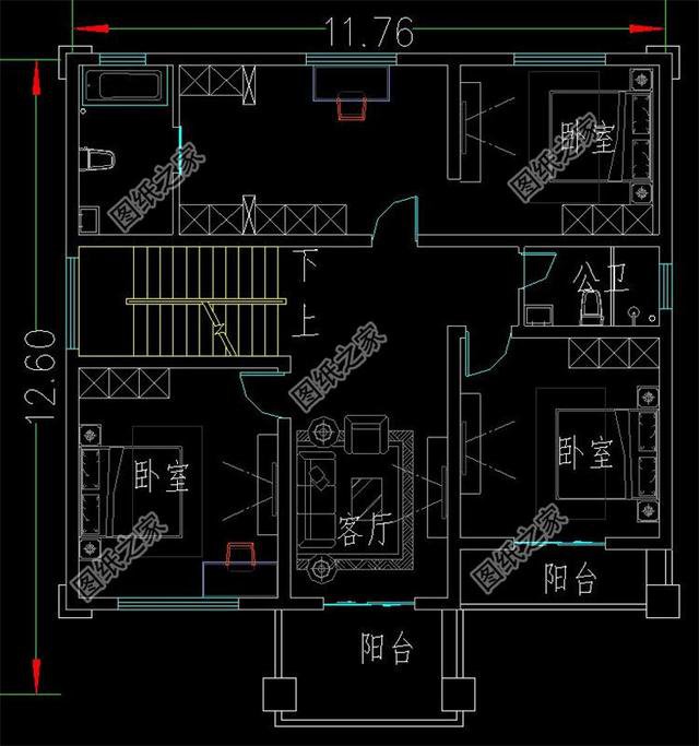 2024年新款三層別墅設(shè)計(jì)圖紙，功能齊全，讓農(nóng)村房屋變的不在普通