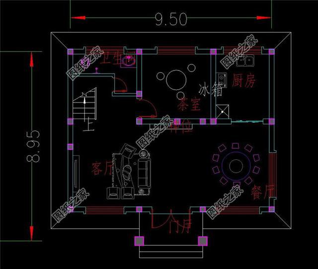 2024年新款三層別墅設(shè)計(jì)圖紙，功能齊全，讓農(nóng)村房屋變的不在普通