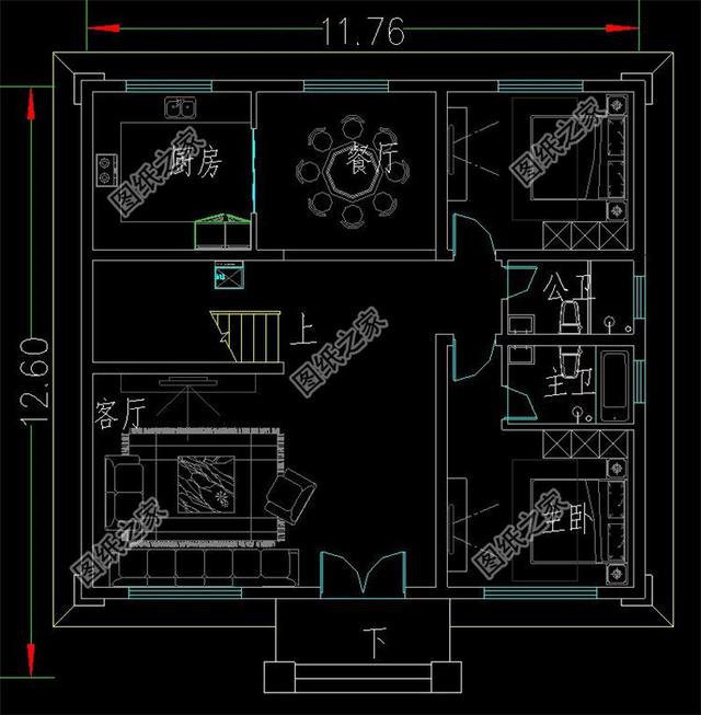 2024年新款三層別墅設(shè)計(jì)圖紙，功能齊全，讓農(nóng)村房屋變的不在普通