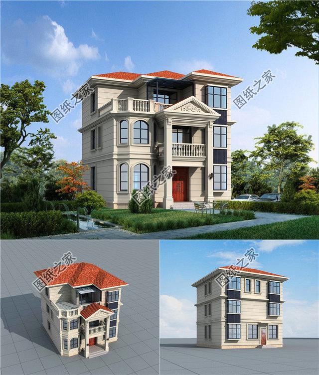 10*12農(nóng)村鄉(xiāng)村自建房戶型圖，看看哪套深入你心