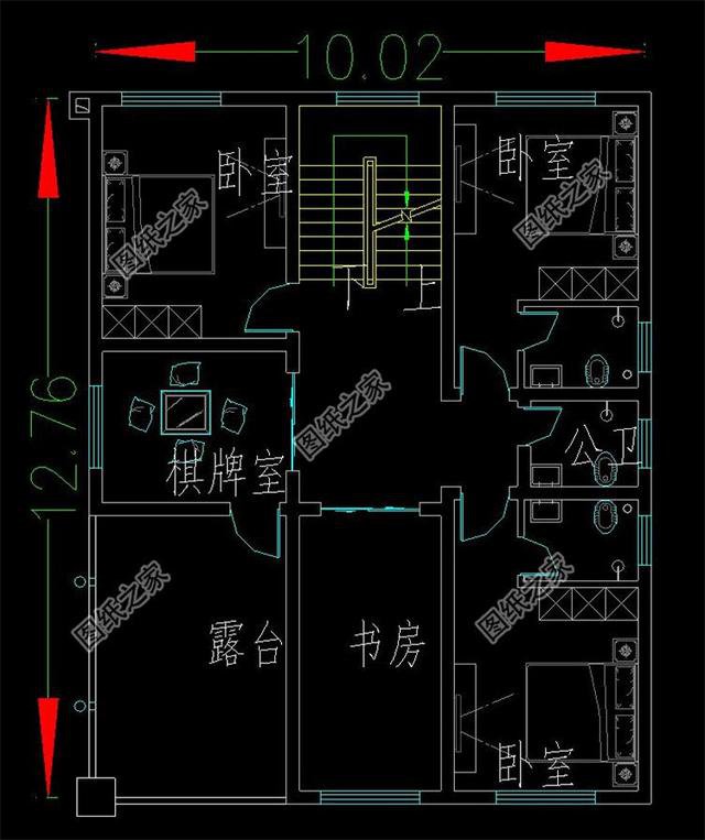 10*12農(nóng)村鄉(xiāng)村自建房戶型圖，看看哪套深入你心