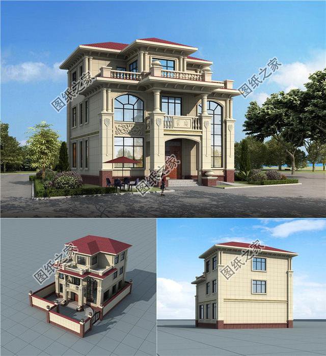 10*12農(nóng)村鄉(xiāng)村自建房戶型圖，看看哪套深入你心