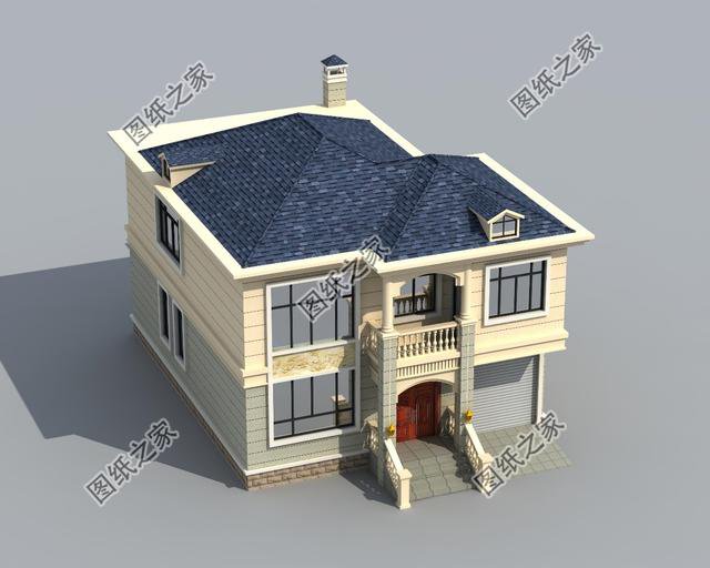 二層120平復(fù)式樓房圖，氣派經(jīng)典設(shè)計(jì)，內(nèi)部空間感爆棚