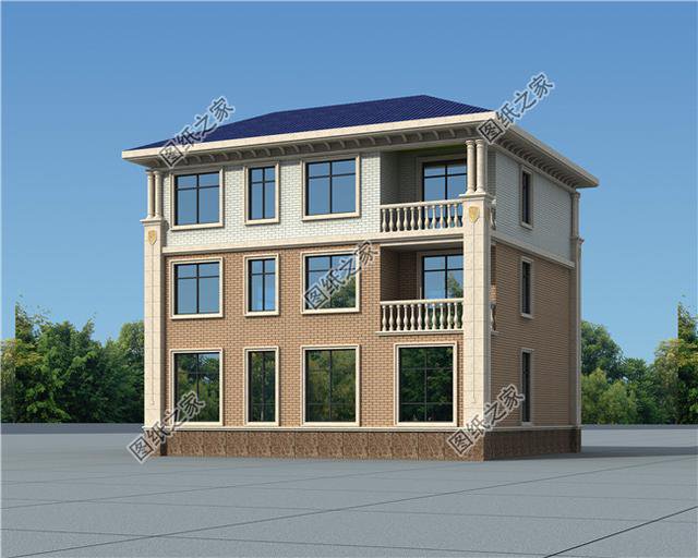 好看三間三層房屋圖，戶型住著舒服，這才是建房的好選擇