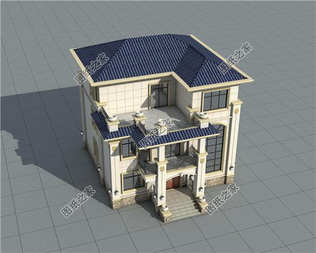 好看三間三層房屋圖，戶型住著舒服，這才是建房的好選擇