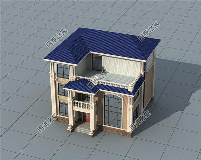 好看三間三層房屋圖，戶型住著舒服，這才是建房的好選擇