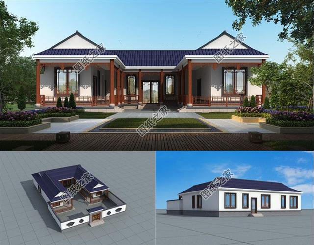 一層現(xiàn)代豪宅，給父母建一棟，回家有面子