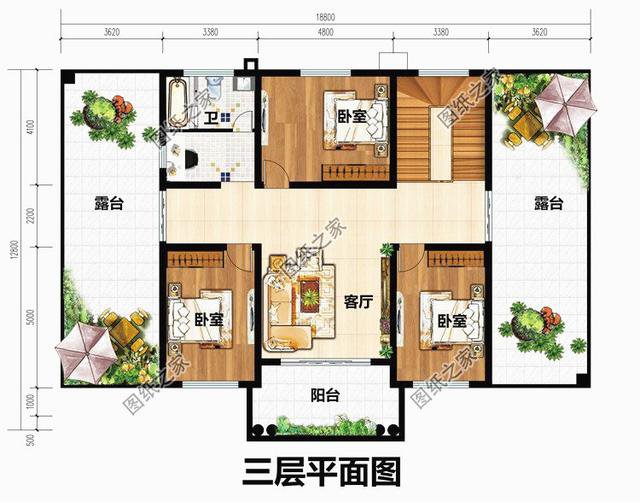 農(nóng)村房屋布局設(shè)計(jì)圖，不僅美觀，而且建起來氣場(chǎng)全開