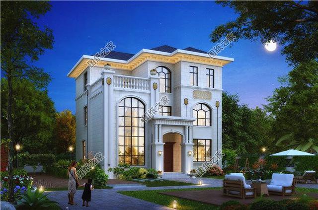 農(nóng)村三開間樓房戶型圖，三代人居住沒問題，處處有他的魅力所在