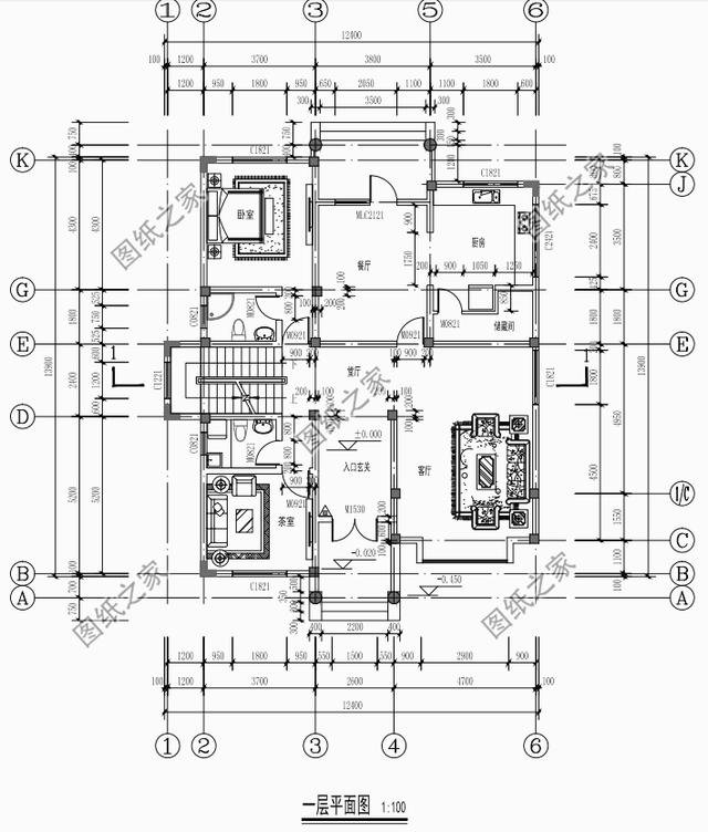 農(nóng)村自建房別墅圖紙，一二三層都有，棟棟精美過城市的別墅
