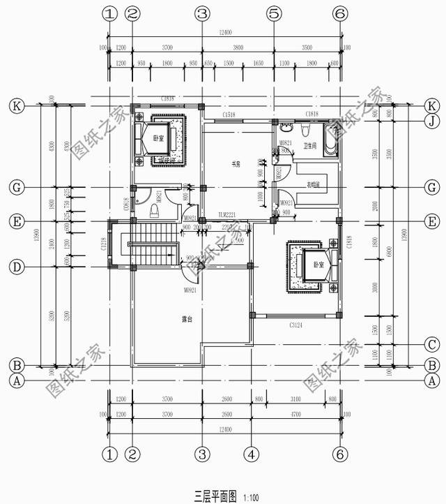 農(nóng)村自建房別墅圖紙，一二三層都有，棟棟精美過城市的別墅