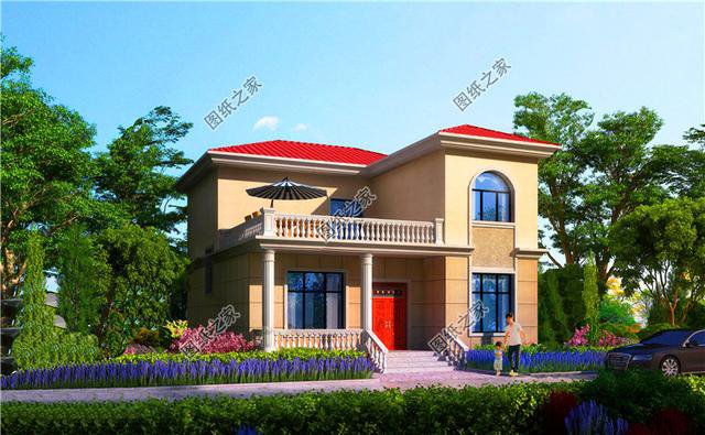 12米x10米農(nóng)村自建房三層平面圖，分分鐘把別人家房子比下去