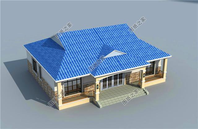 農(nóng)村一層最美房屋設(shè)計(jì)圖，造價(jià)低戶型好，第二款很多人都喜歡