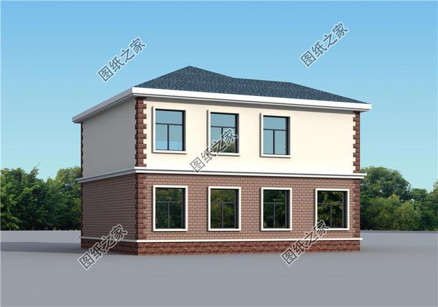 農(nóng)村自建二層磚混結(jié)構(gòu)小別墅，回家鄉(xiāng)建一棟倍有面