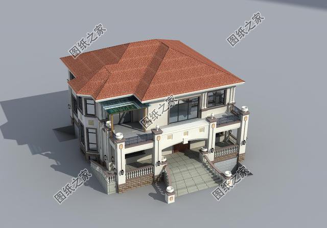 農(nóng)村自建二層磚混結(jié)構(gòu)小別墅，回家鄉(xiāng)建一棟倍有面