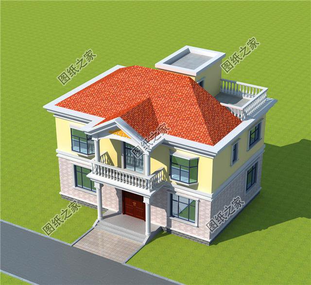 農(nóng)村二層20萬(wàn)自建房圖，款款經(jīng)典時(shí)尚，還不收藏圖紙等啥呢？