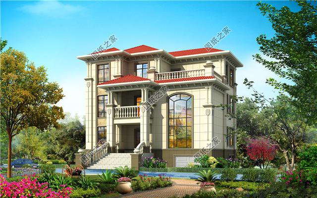 三款農(nóng)村三層帶陽臺外觀圖別墅設(shè)計(jì)，時尚大方又得體，人人都喜歡