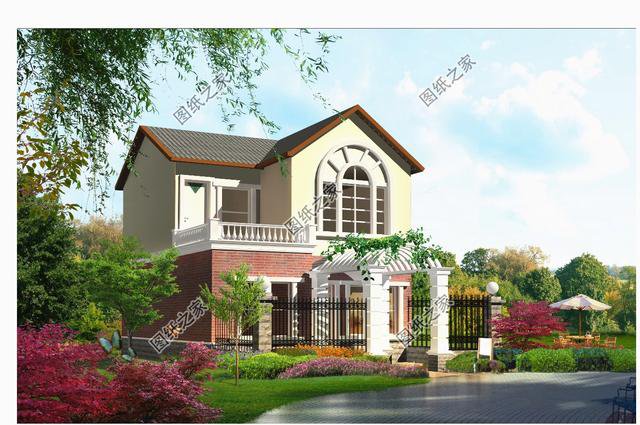 100平米鄉(xiāng)村二層自建房戶型圖，年輕人都該這樣建房，大家都很服氣