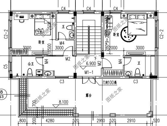 徽派建筑三層別墅設(shè)計圖，讓農(nóng)村房屋變的不在普通