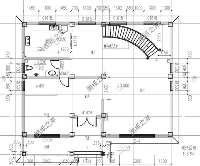 3套農(nóng)村二層別墅挑空客廳，還在擔心建不出好房子？