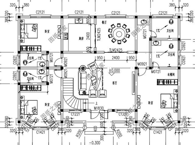 這3套二層復式房子設計圖，滿足我對家的所有向往