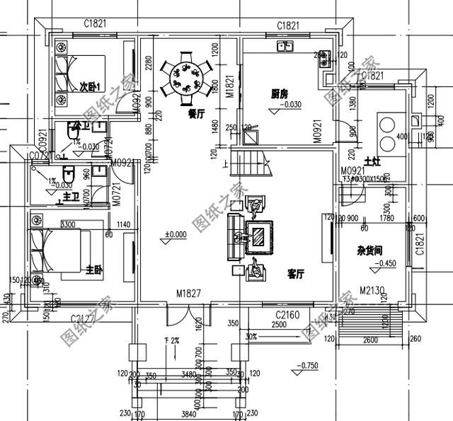 這3套二層復式房子設計圖，滿足我對家的所有向往
