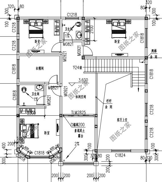 這3套二層復式房子設計圖，滿足我對家的所有向往