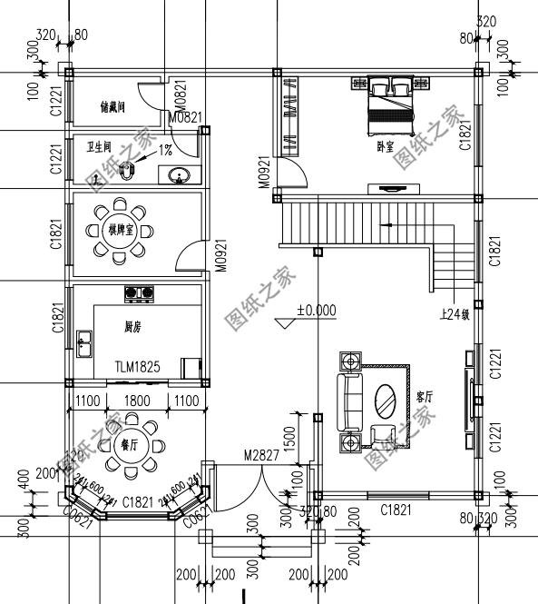這3套二層復式房子設計圖，滿足我對家的所有向往