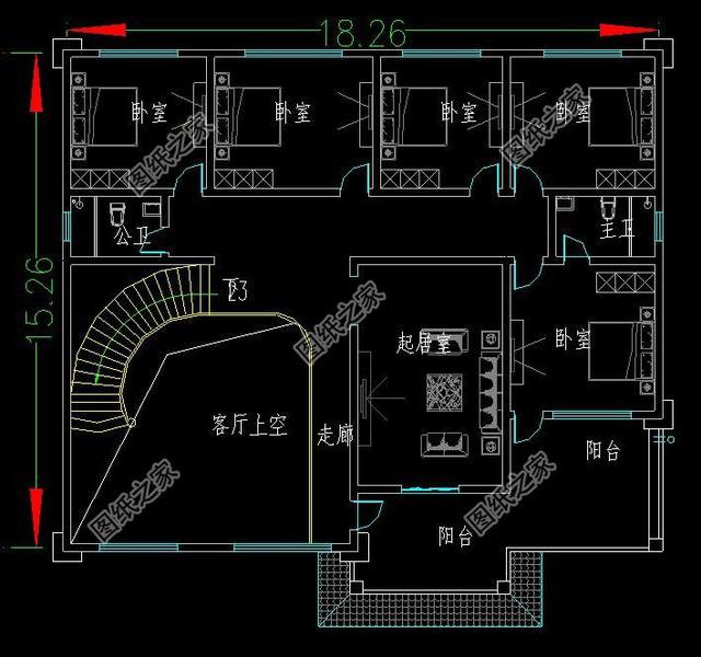 新中式帶堂屋的農(nóng)村二層自建房，符合傳統(tǒng)的需要，看看有沒有適合你家的