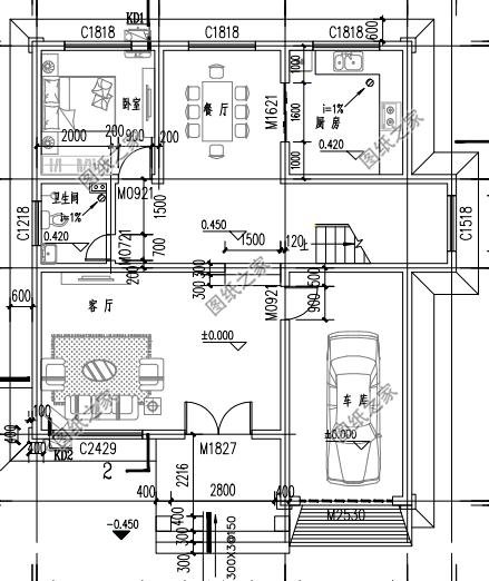 農(nóng)村三間房子設(shè)計(jì)圖，這樣的建起來的房子真實(shí)用