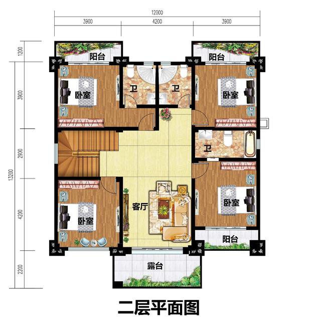 農(nóng)村三間房子設(shè)計(jì)圖，這樣的建起來的房子真實(shí)用