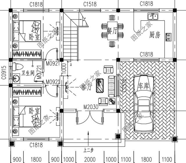 農(nóng)村二層樓房設(shè)計(jì)平面圖，有全套圖紙，全方位回歸自然生活