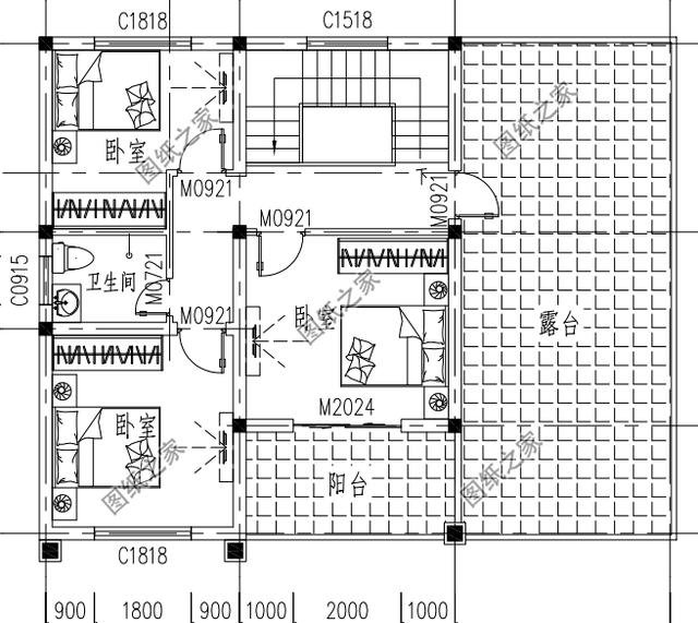 農(nóng)村二層樓房設(shè)計(jì)平面圖，有全套圖紙，全方位回歸自然生活