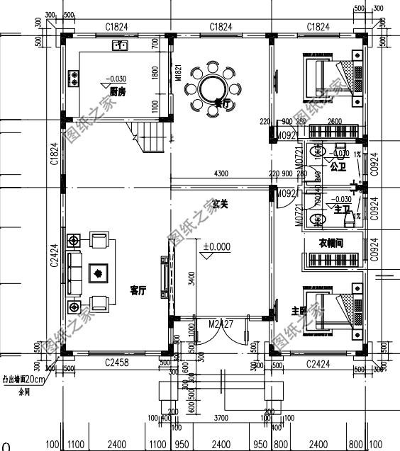 最新款農(nóng)村三層半別墅圖紙，必將成為農(nóng)村里數(shù)一數(shù)二的人