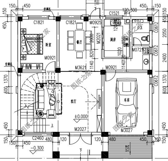 最新款農(nóng)村三層半別墅圖紙，必將成為農(nóng)村里數(shù)一數(shù)二的人