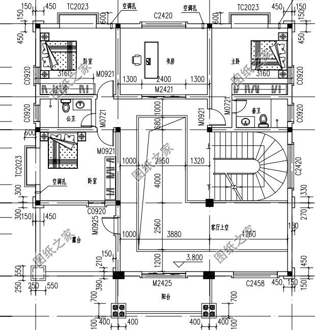 最新款農(nóng)村三層半別墅圖紙，必將成為農(nóng)村里數(shù)一數(shù)二的人