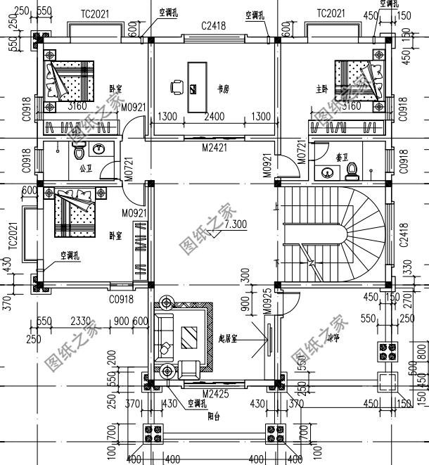 最新款農(nóng)村三層半別墅圖紙，必將成為農(nóng)村里數(shù)一數(shù)二的人