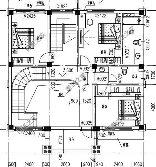 最新款農(nóng)村三層半別墅圖紙，必將成為農(nóng)村里數(shù)一數(shù)二的人