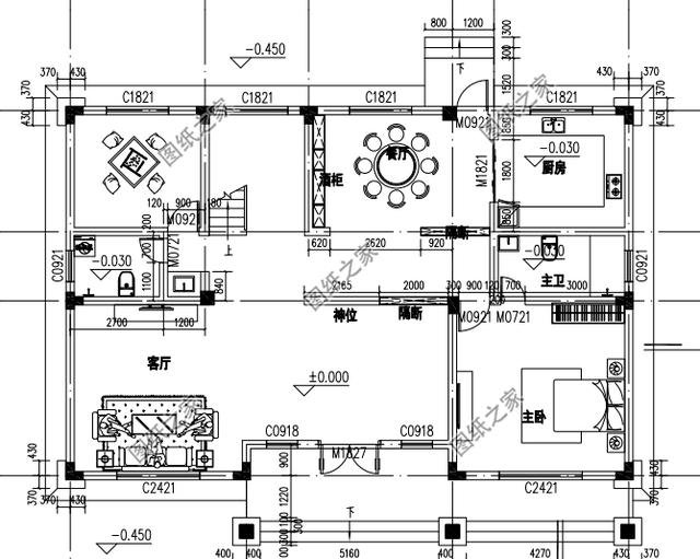 農(nóng)村二層自建房設(shè)計(jì)圖紙，大戶型，家里人口多的可以這樣建