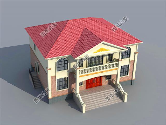 農(nóng)村自建房設(shè)計(jì)圖15×12米，簡約大氣，內(nèi)部結(jié)構(gòu)簡單明了