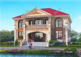 農(nóng)村自建房設(shè)計(jì)圖15×12米，簡約大氣，內(nèi)部結(jié)構(gòu)簡單明了