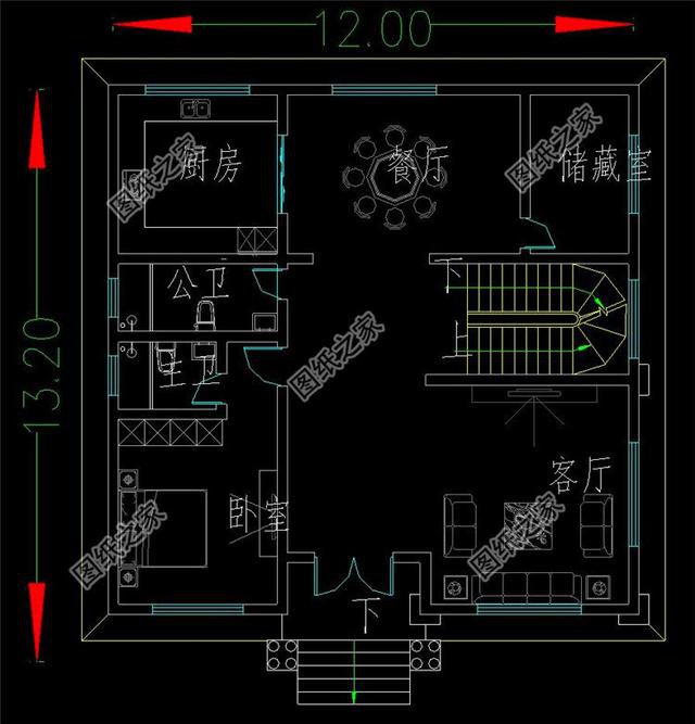 農(nóng)村簡單實用三層復(fù)式樓圖，第二款真大氣，適合大眾的好戶型